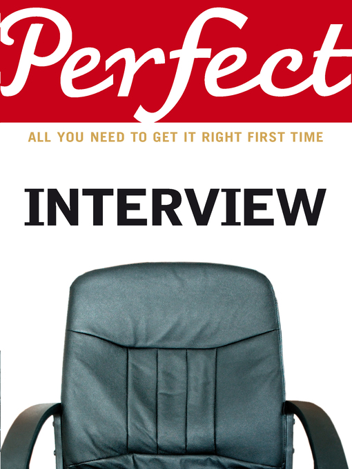 Title details for The Perfect Interview by Max Eggert - Available